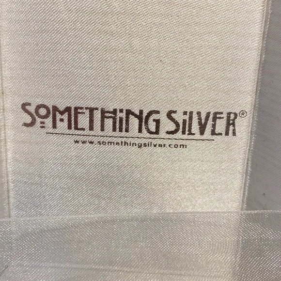 💝Sterling Silver Beautiful Heart Necklace From Something Silver - Picture 6 of 6